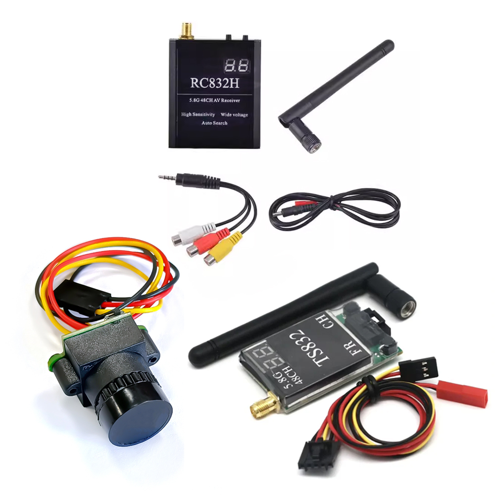 Odbiornik TS832 + RC832 + kame – Fpv Drone Antenna recenzja i cena